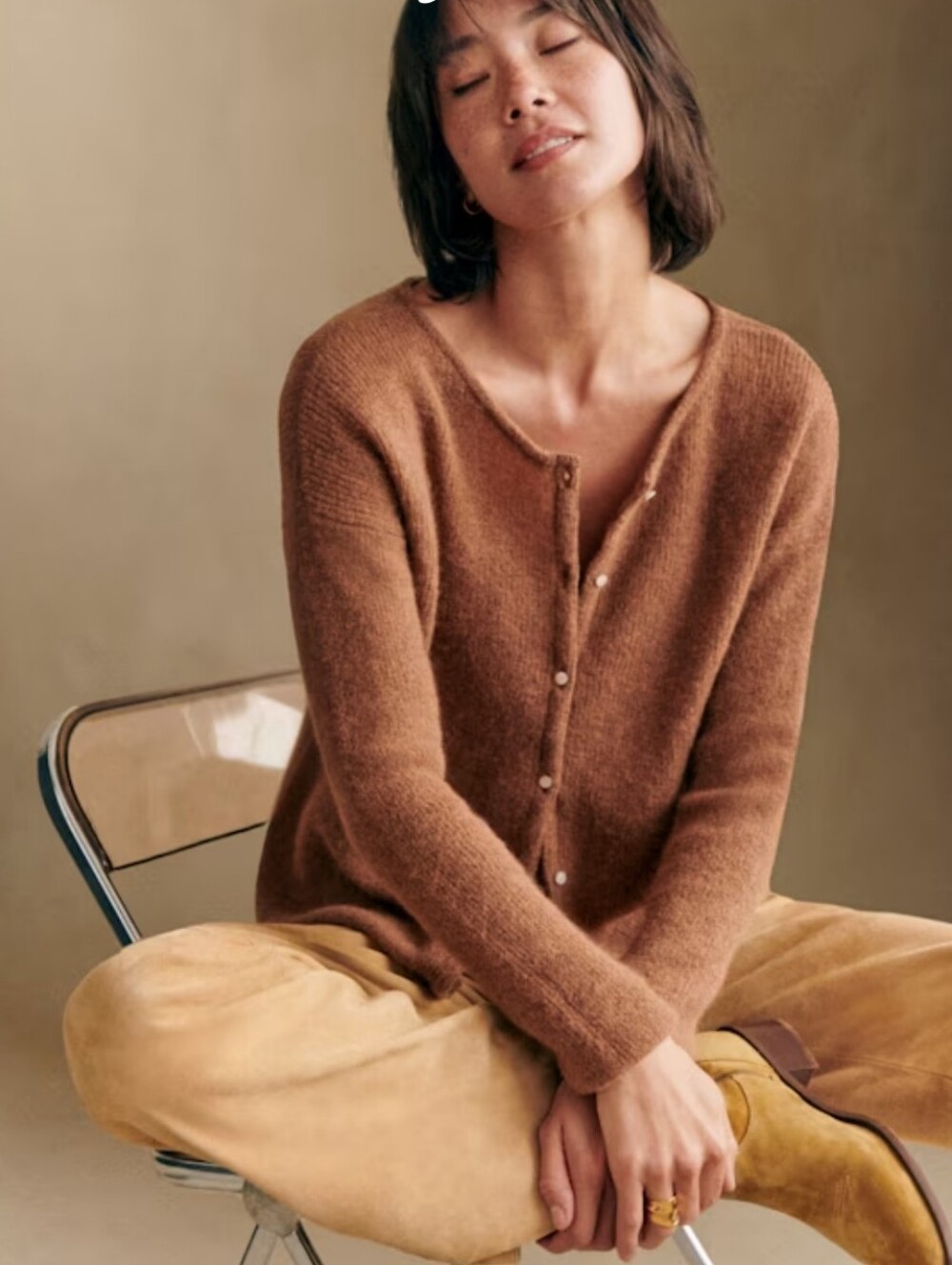 Sezane Gaspard Cardigan Size XXS - Picture 2 of 5